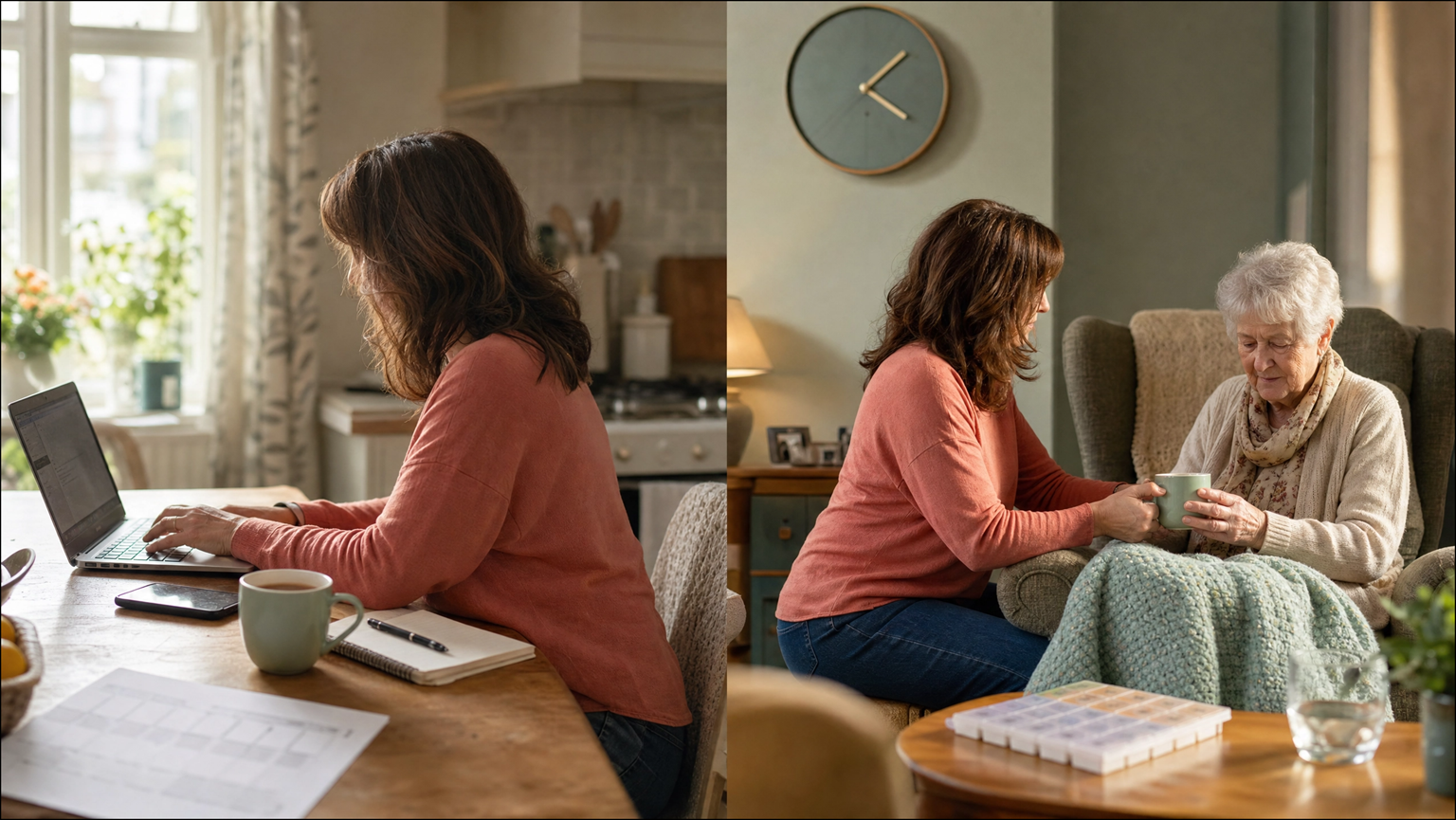 How Technology at Home Can Help Your Family Carer Worry Less While They’re at Work